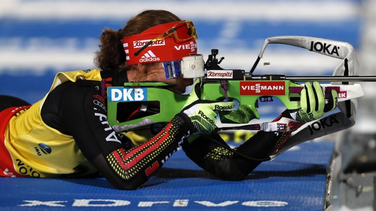 Biathlon-Weltcup: Laura Dahlmeier gilt als Favoritin bei den Damen.
