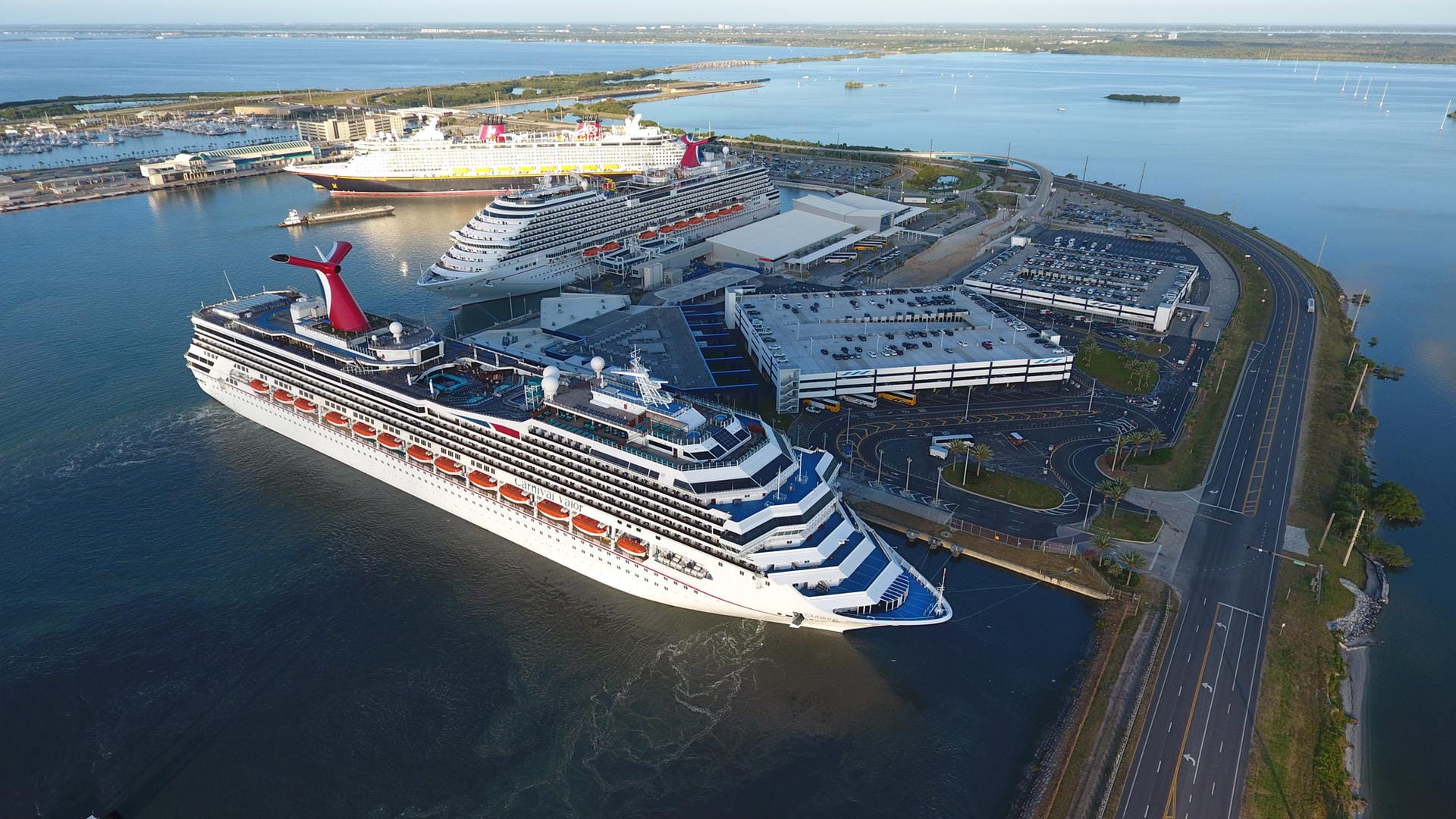 Port Canaveral: Der Hafen dürfte in den kommenden Jahren noch einmal deutlich erweitert werden.