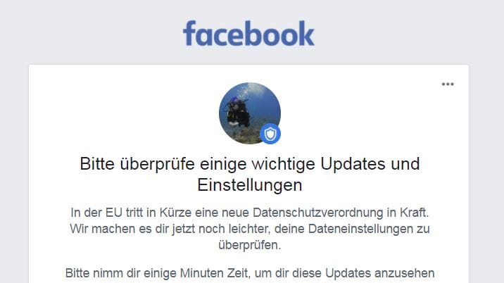 Neue Datenschutzeinstellungen: Facebook platziert eine Umfrage im Newsfeed