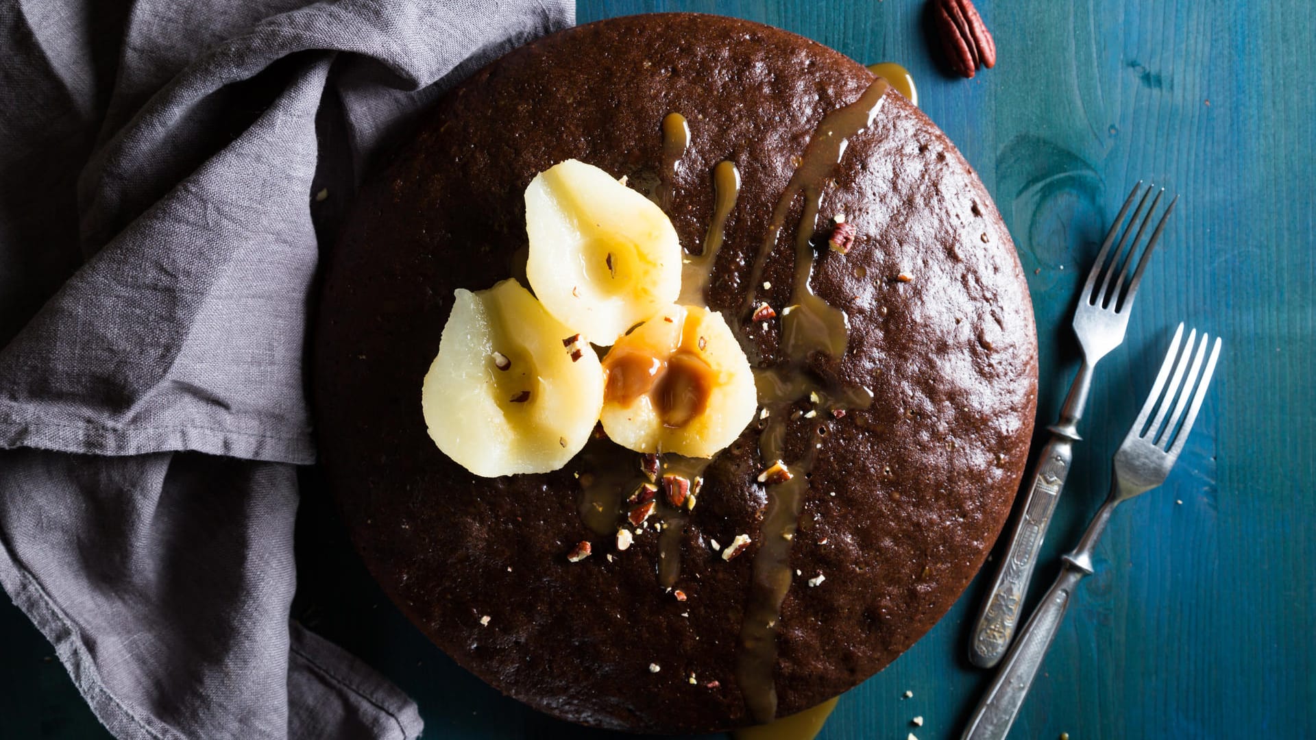 Birne Helene: Der Dessert-Klassiker lässt sich auch wunderbar als Torte interpretieren.