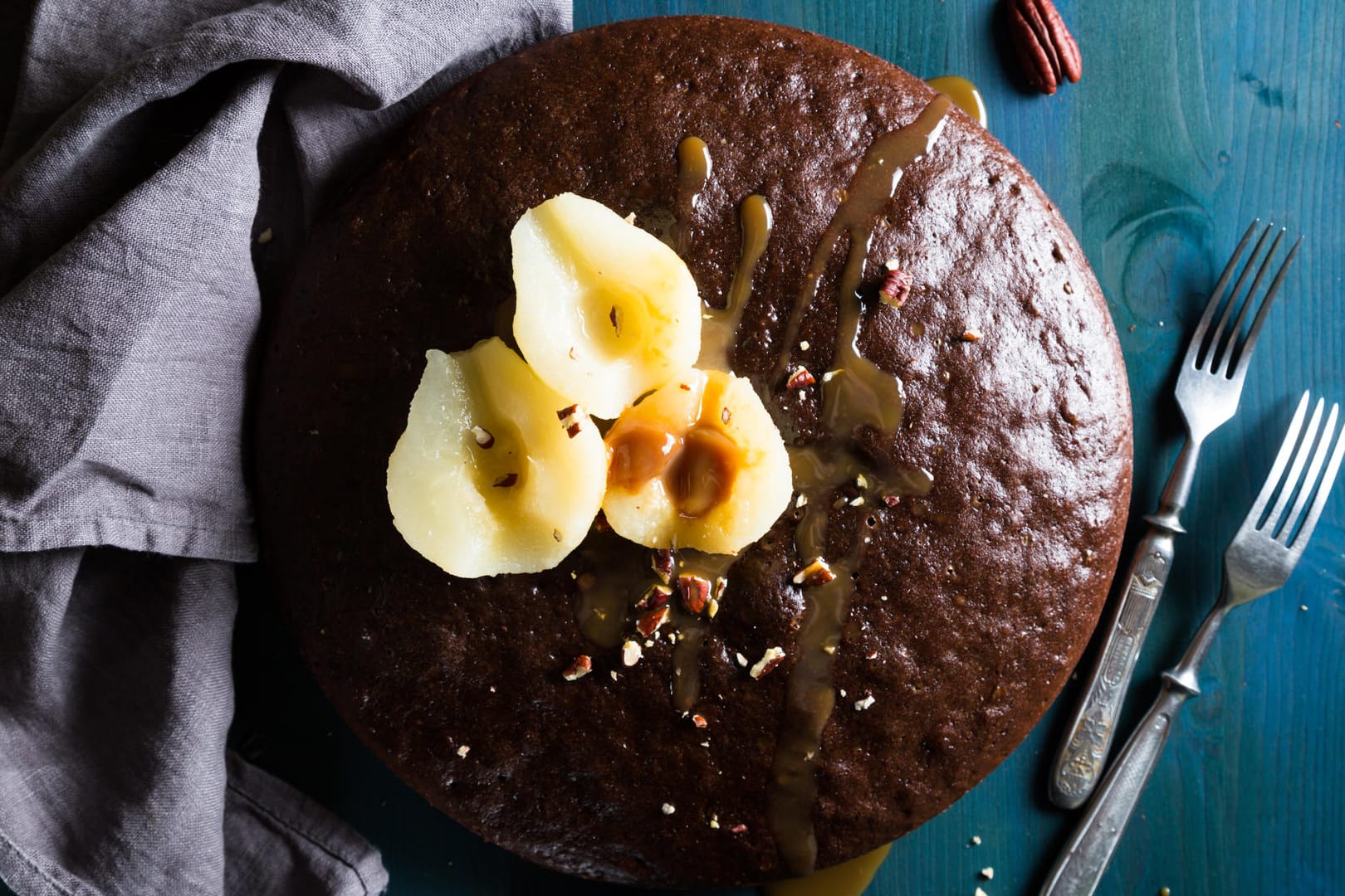 Birne Helene: Der Dessert-Klassiker lässt sich auch wunderbar als Torte interpretieren.