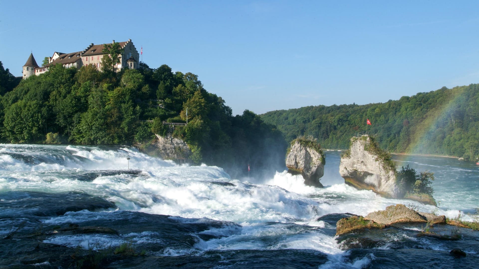 Rheinfall von Schaffhausen in der Schweiz