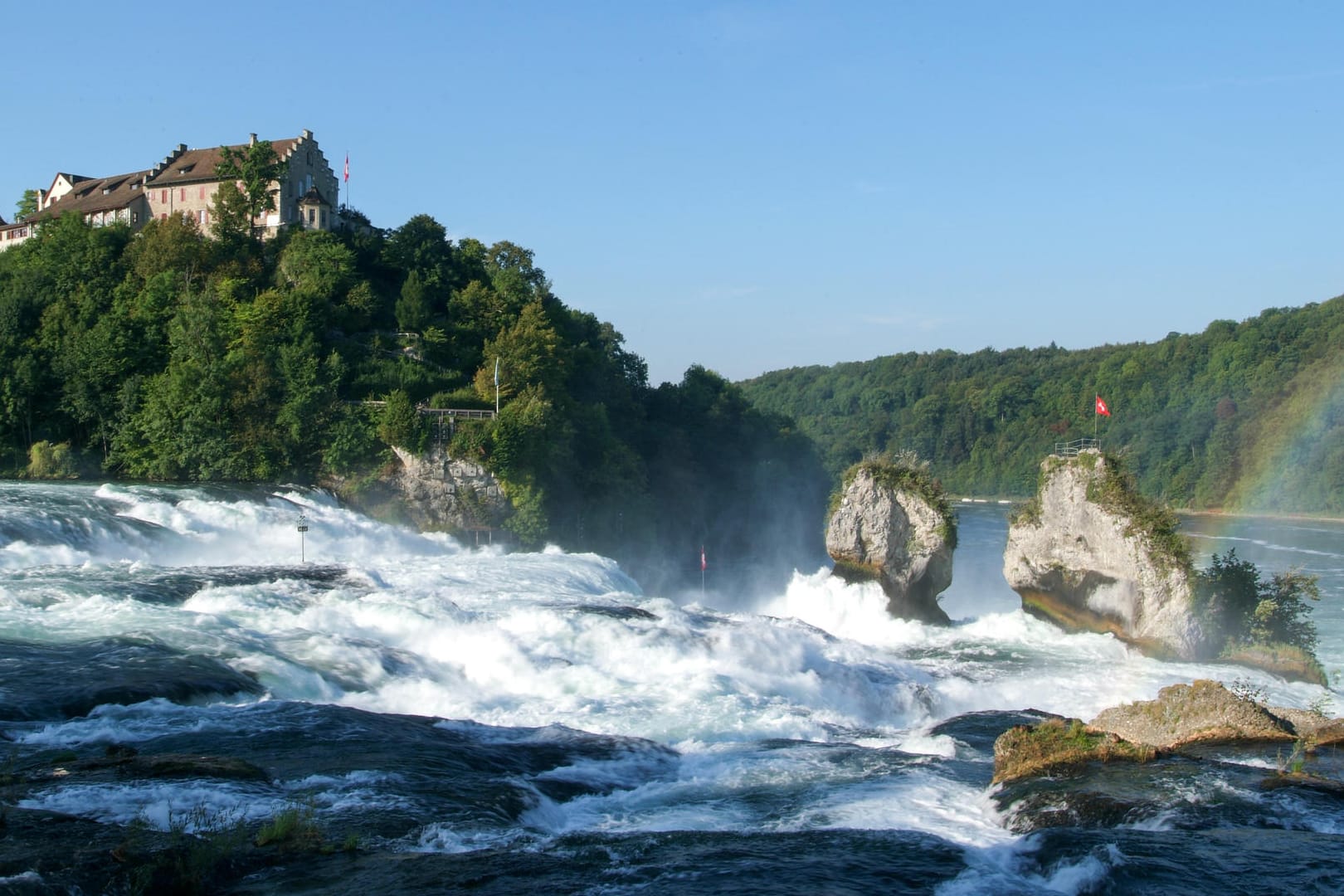 Rheinfall von Schaffhausen in der Schweiz