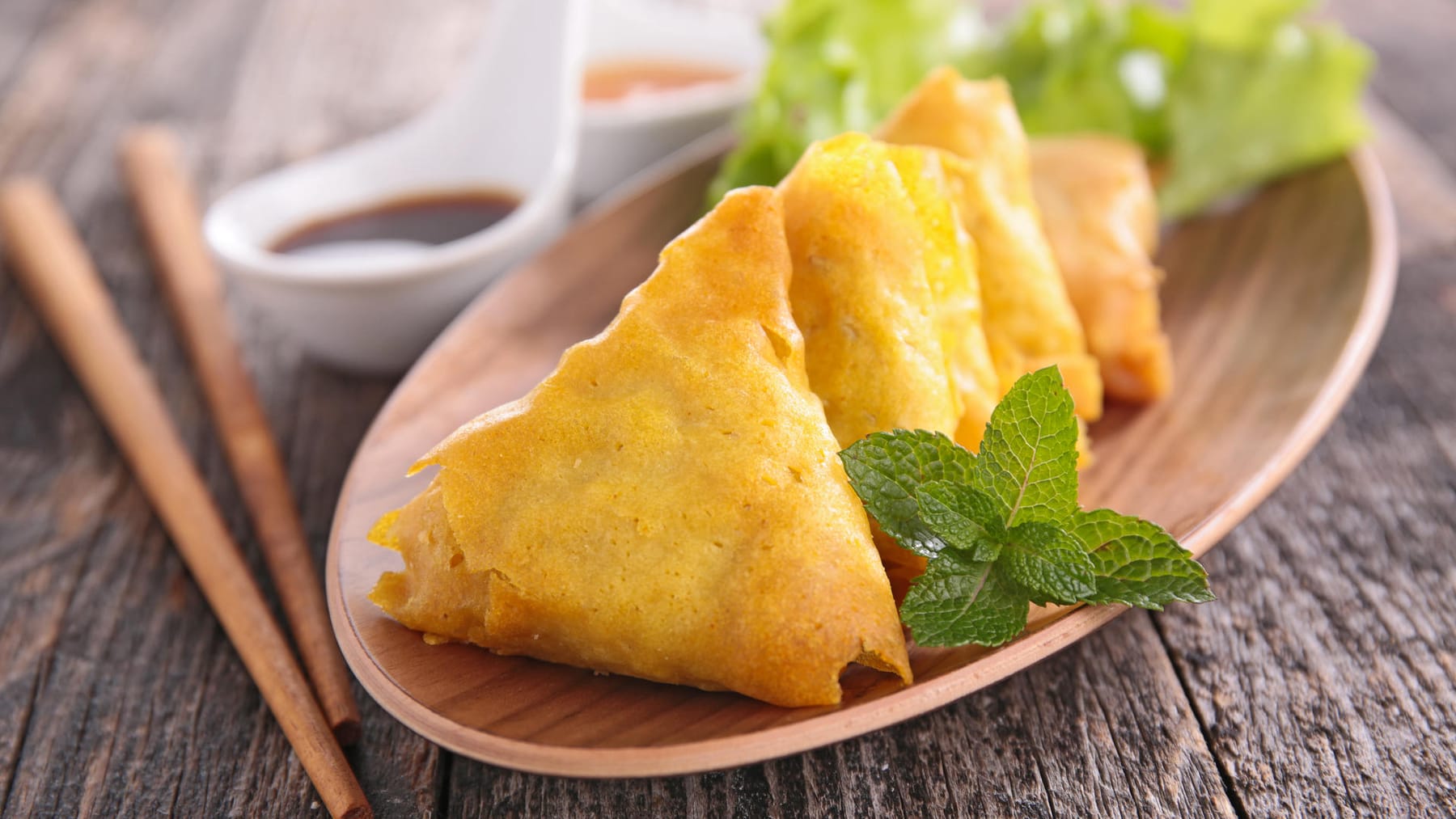 Samosas: Gefüllte Teigtaschen aus Indien