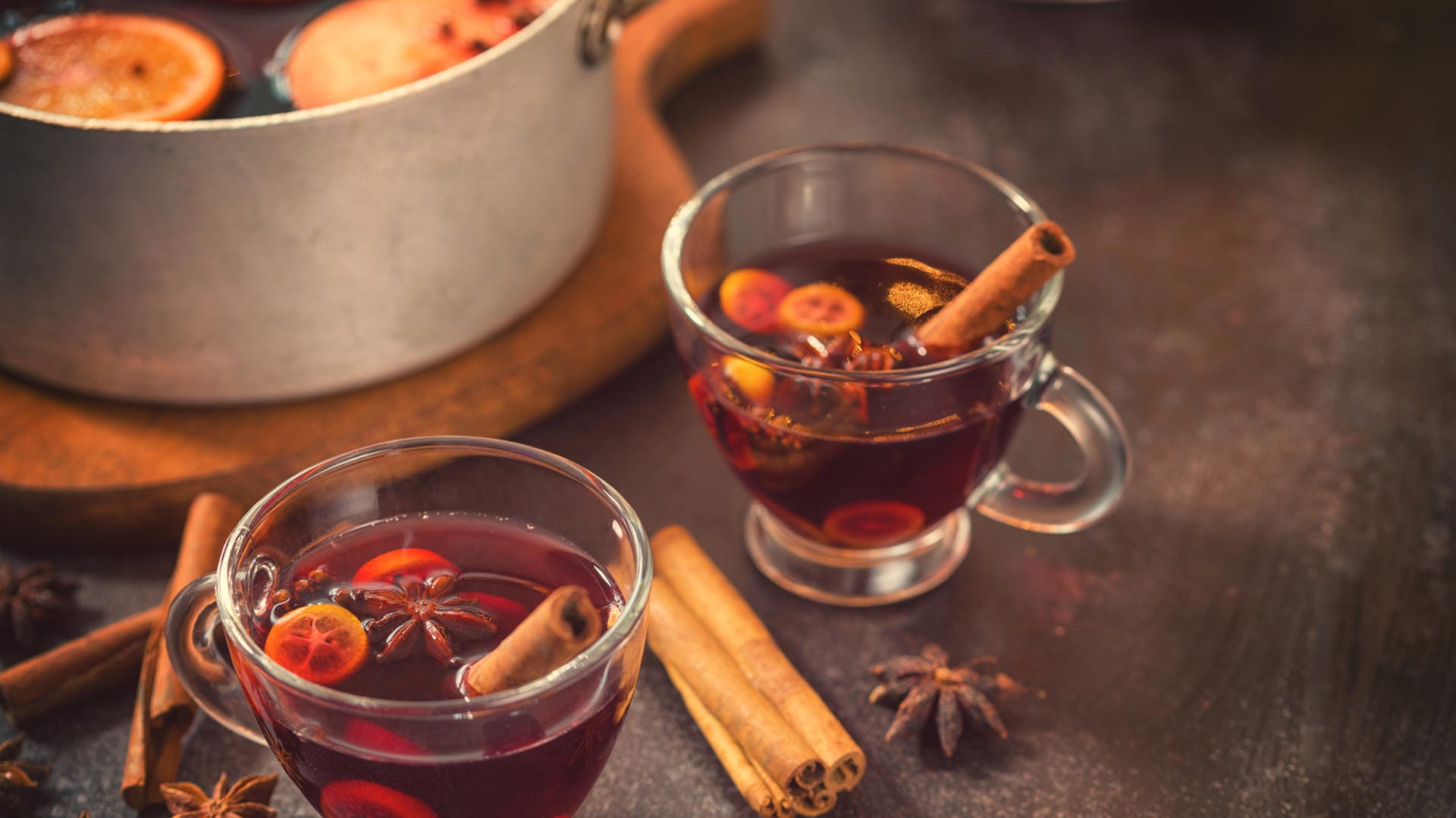 Glühwein: Wenn die Gewürze gut sind, können sie sogar ein zweites Mal verwendet werden.