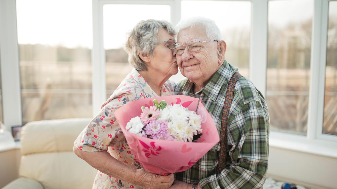 Blumen zum Valentinstag: Der 14. Februar gilt als "Tag der Paare".