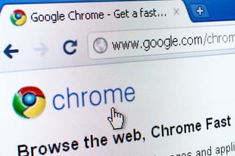 Chrome-Webseite: Der Google-Browser ist die beliebteste Surf-Software.