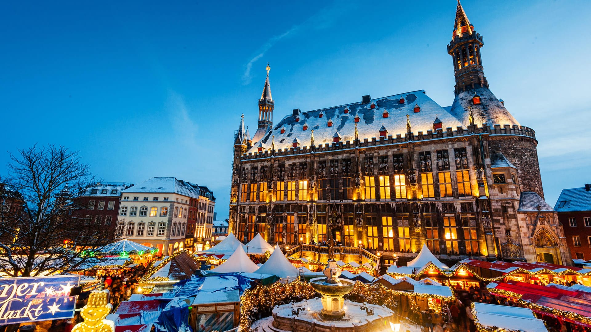 Aachener Weihnachtsmarkt: Probieren Sie hier unbedingt das typisch Aachener Backwerk.