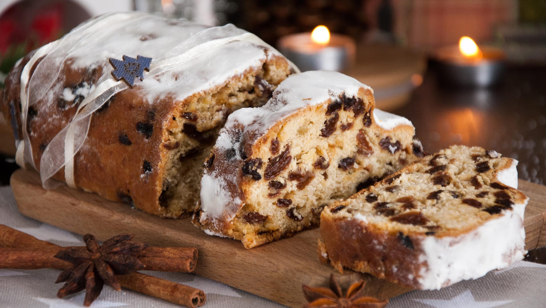 Christstollen: Besonders aromatisch schmeckt er nach ein bis zwei Wochen.