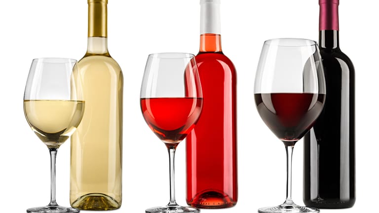 Rot-, Weiß- und Roséwein: Auch Weine unterscheiden sich nicht nur im Geschmack.