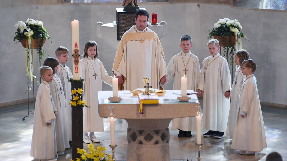 Erstkommunion: Dieses Fest zählt zu den sieben Sakramenten der katholischen Kirche.