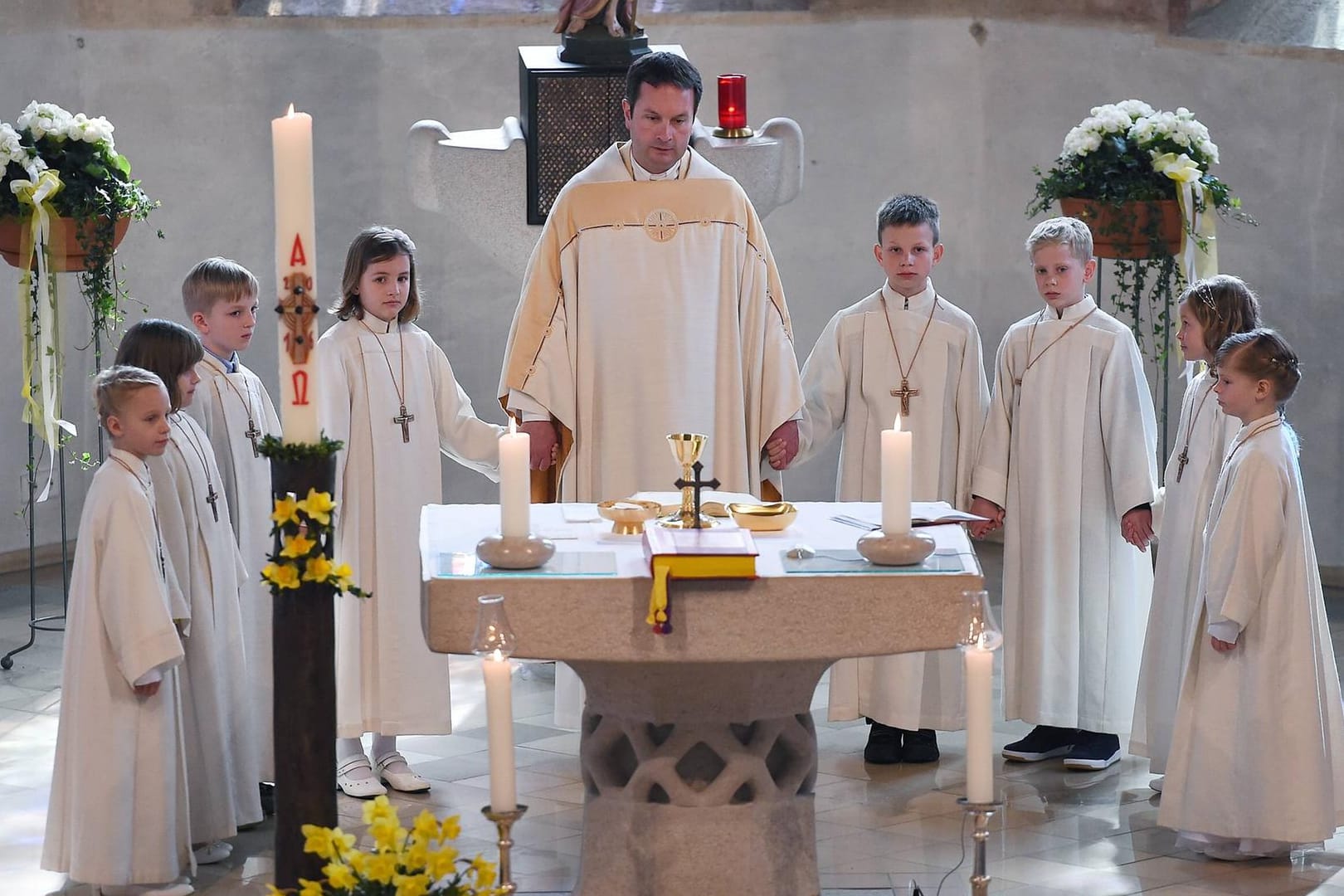 Erstkommunion: Dieses Fest zählt zu den sieben Sakramenten der katholischen Kirche.