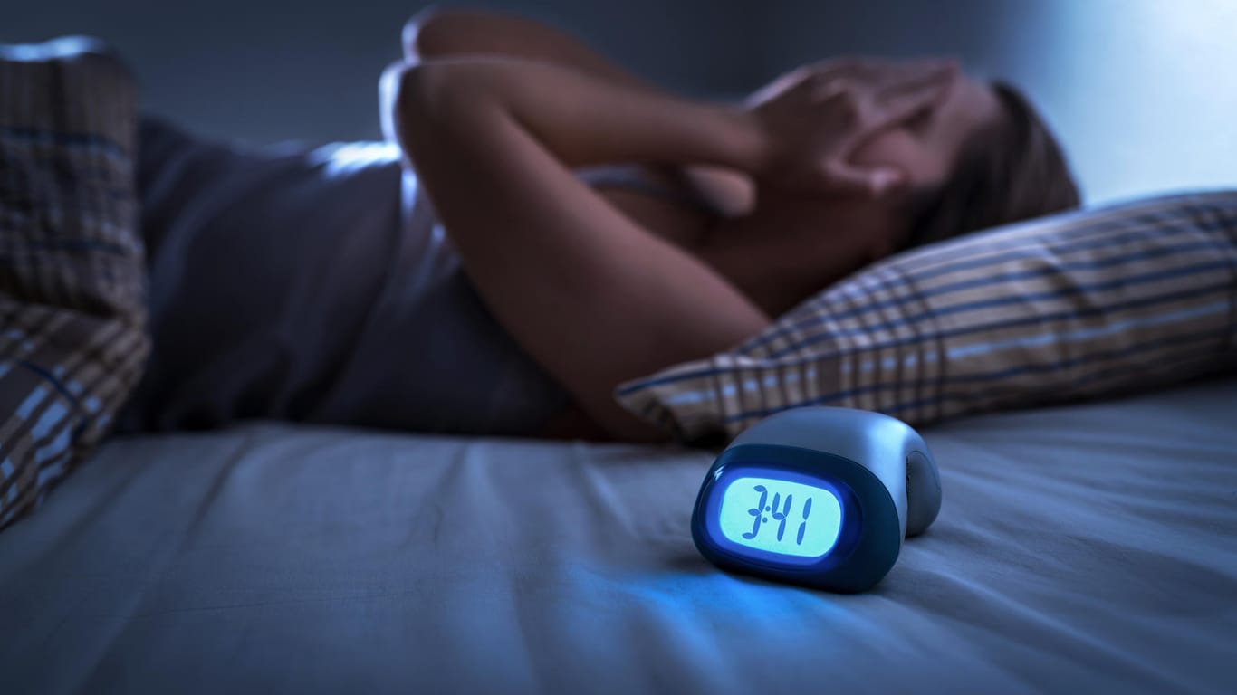 Chronic Fatigue Syndrom: Typisch sind Schlafstörungen und nicht erholsamer Schlaf.