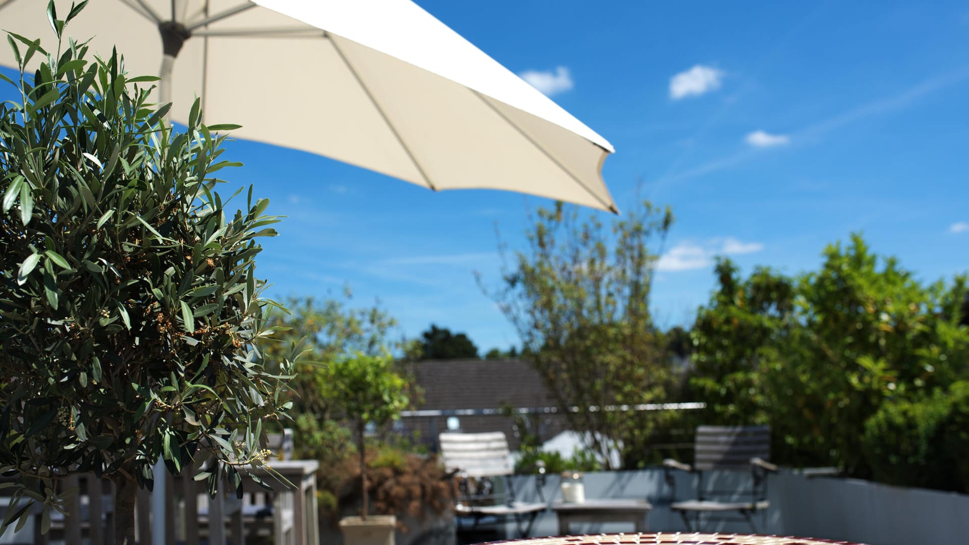 Terrasse: Mit den richtigen Möbeln und Pflanzen wirkt Ihre Terrasse wie ein mediterraner Ort.