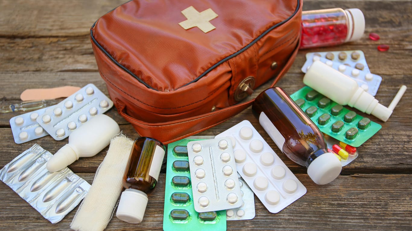 Reiseapotheke: Viele Medikamente bekommt man auch im Ausland.