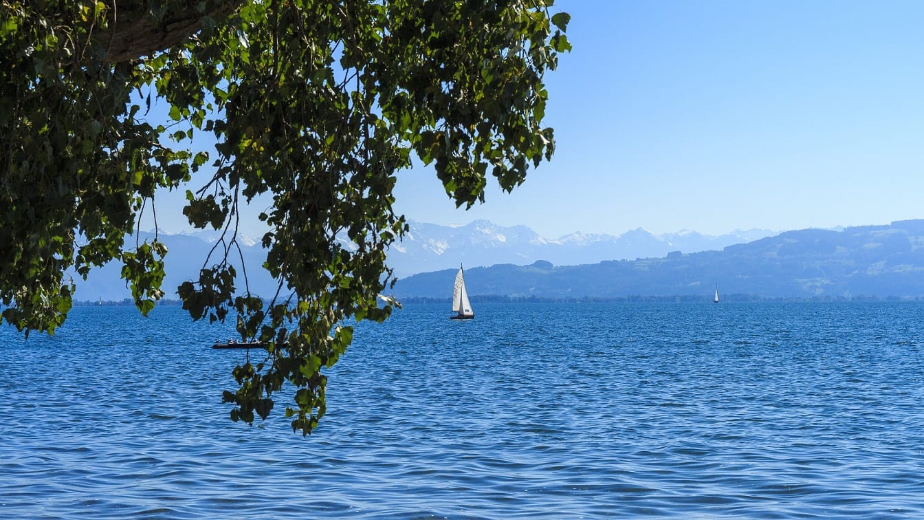 Bodensee: Bestimmte Bereiche werden als FKK-Strand genutzt.