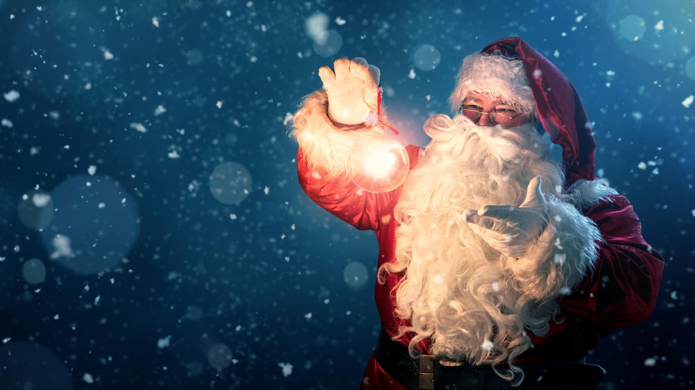Weihnachtsmann: In den USA entstand aus der historischen Figur des Nikolaus die Kunstfigur: der Weihnachtsmann.