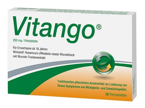 Das pflanzliche Arzneimittel Vitango® lindert Stresssymptome auf natürliche Weise.