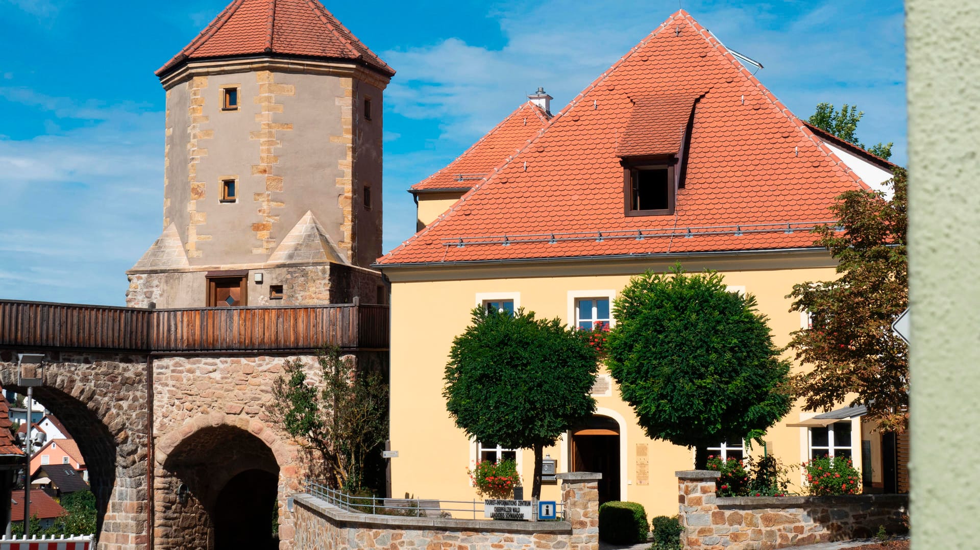 Die Altstadt von Nabburg: Klein, aber sehenswert und durchaus einen Stopp wert.