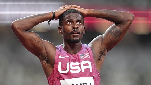 Trayvon Bromell aus den USA verpasste das 100-Meter-Finale.