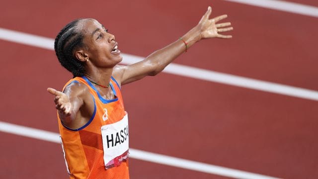 Holte Gold über 500 Meter: Sifan Hassan.