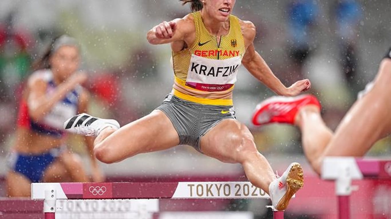 Schaffte es in Tokio nicht ins Finale: Hürdenläuferin Carolina Krafzik.