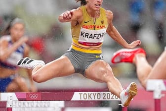 Schaffte es in Tokio nicht ins Finale: Hürdenläuferin Carolina Krafzik.