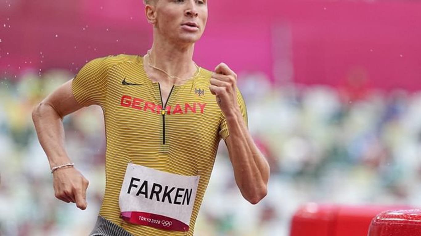 Robert Farken ist ins Halbfinale über 1500 Meter gelaufen.