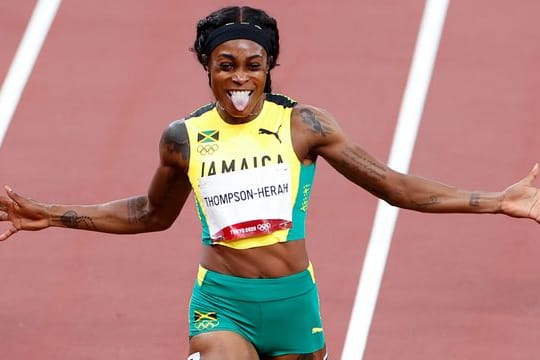 Holte sich nach der Goldmedaille über 100 Meter auch Gold über die doppelte Distanz: Elaine Thompson-Herah.