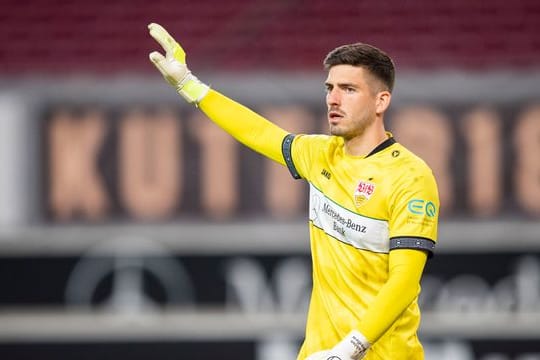 Fabian Bredlow geht beim VfB Stuttgart wohl erneut als Ersatzmann in die Saison.