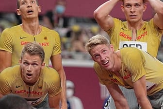 Die deutsche Staffel hat das Finale über 4 x 400 Meter in Tokio deutlich verpasst.