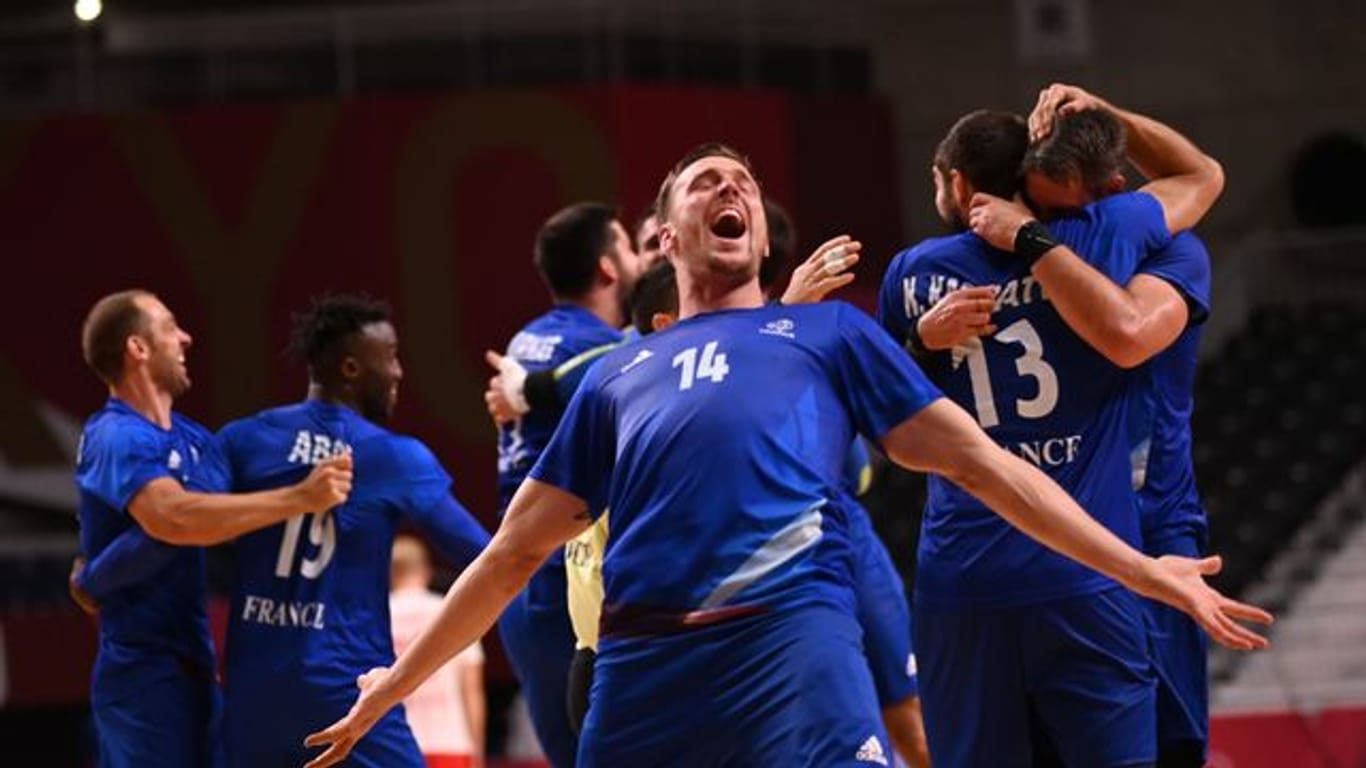 Frankreichs Handballer sicherten sich gegen Dänemark die Goldmedaille.