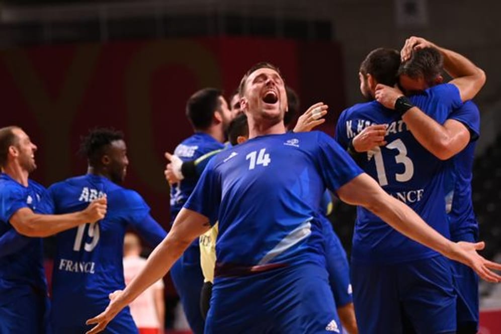 Frankreichs Handballer sicherten sich gegen Dänemark die Goldmedaille.