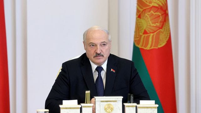 Der belarussische Machthaber Alexander Lukaschenko.