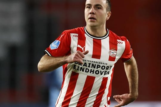 Ist mit Eindhoven auf Kurs Richtung Königsklasse: Mario Götze.