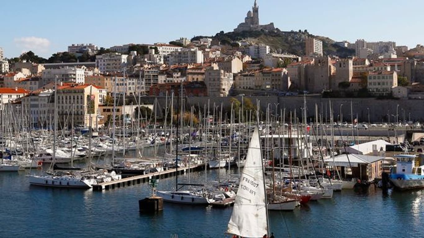 Der alte Hafen ist das Herzstück von Marseille.