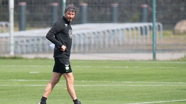 Findet Gefallen an der Selbstironie des VfL: Wolfsburgs Trainer Mark van Bommel.