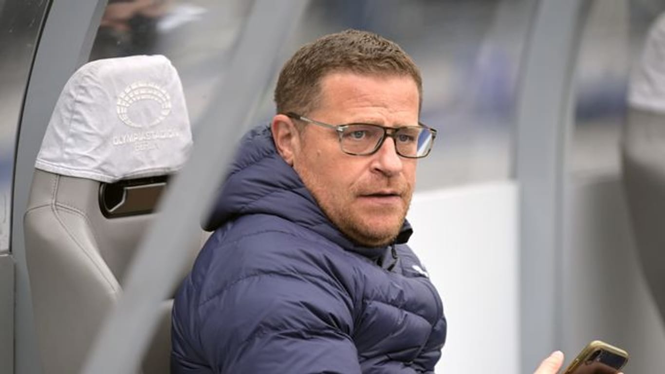 Sportdirektor Max Eberl zeigt sich vor dem Saisonauftakt zufrieden mit dem Kader der Mönchengladbacher.