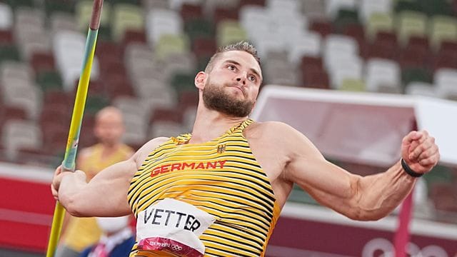 In Tokio kam Johannes Vetter nicht über Platz neun hinaus.