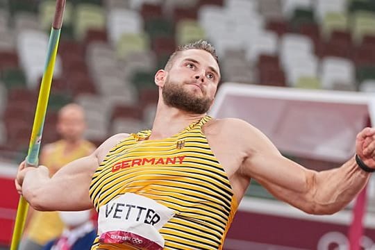 In Tokio kam Johannes Vetter nicht über Platz neun hinaus.