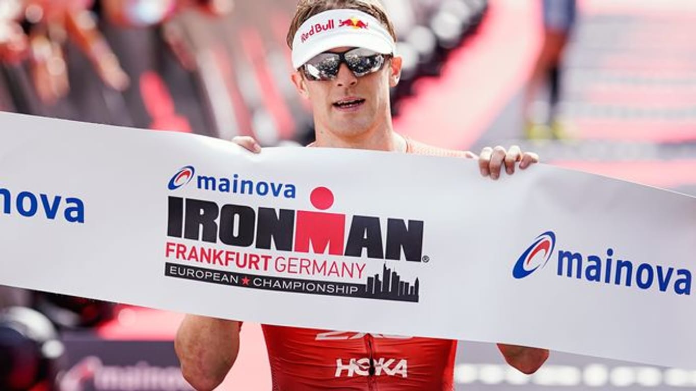 Gewann die Ironman-Europameisterschaft in Frankfurt: Der Schwede Patrik Nilsson.