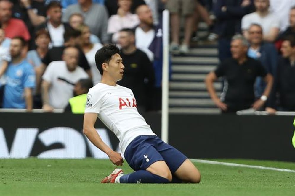 Heung-min Son schoss Tottenham zum Auftaktsieg gegen Manchester City.