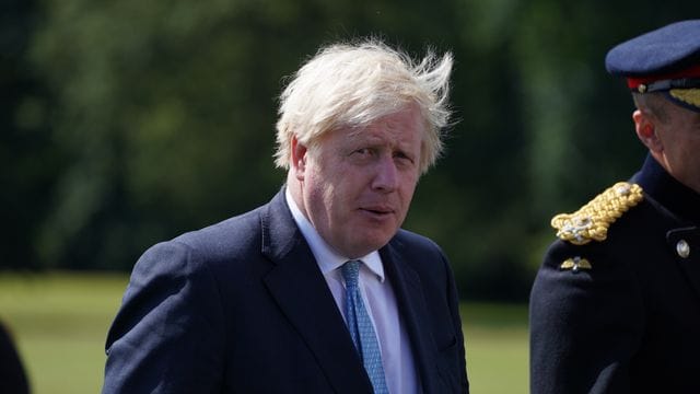 Boris Johnson warnt vor einer frühzeitigen Anerkennung einer Taliban-Regierung.