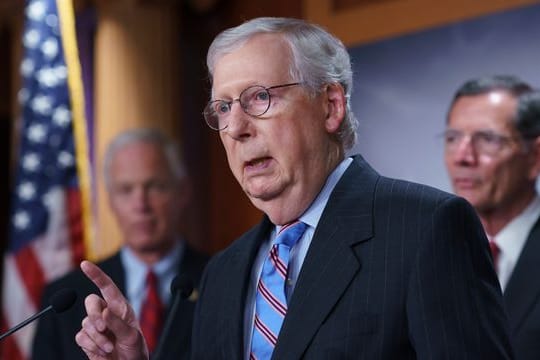 Mitch McConnell, Vorsitzender der republikanischen Opposition im US-Senat.