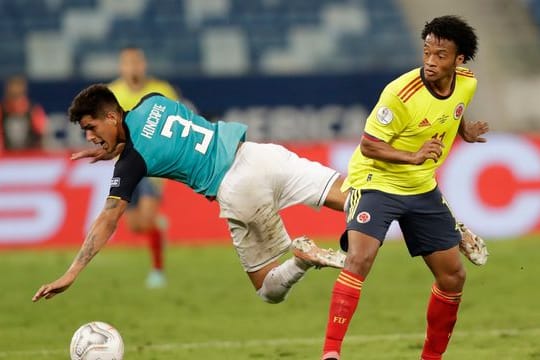 Ecuadors Piero Hincapie (l) verteidigt bald für Bayer Leverkusen.