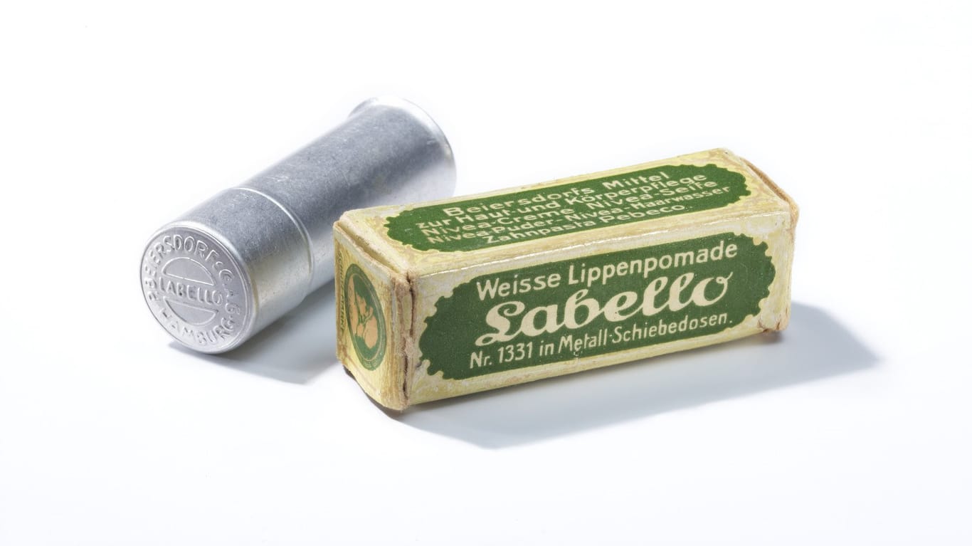 Labello im Jahr 1922: Seit über 100 Jahren gibt es den Lippenpflegestift.