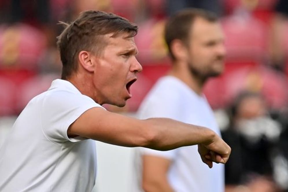 Treibt sein Team an: Leipzigs Cheftrainer Jesse Marsch.