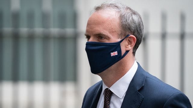 Dominic Raab, Außenminister von Großbritannien.