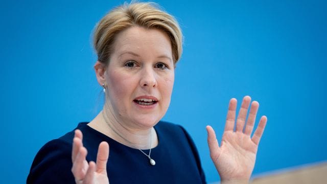 Franziska Giffey ist Spitzenkandidatin der SPD bei der Wahl zum Berliner Abgeordnetenhaus im September. Franziska Giffey ist Spitzenkandidatin der SPD bei der Wahl zum Berliner Abgeordnetenhaus im September.