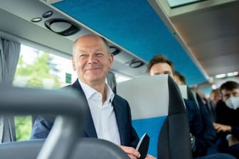 Auf der Überholspur: SPD-Kanzlerkandidat Olaf Scholz.